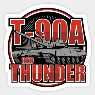 T-90A Tank (Small logo) Sticker